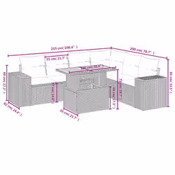 VidaXL 3272661 ensemble de meubles de jardin