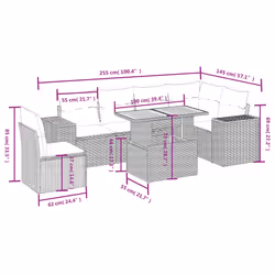 VidaXL 3272662 ensemble de meubles de jardin