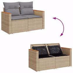 VidaXL 3273068 ensemble de meubles de jardin - Vue supplémentaire 7