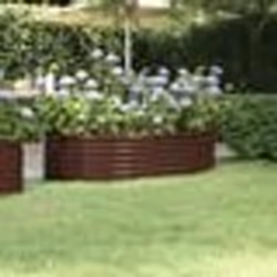 vidaXL Salon de jardin 9 pcs avec coussins noir résine tressée