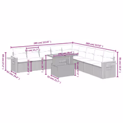 VidaXL 3273702 ensemble de meubles de jardin