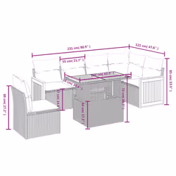 VidaXL 3273986 ensemble de meubles de jardin