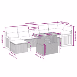 VidaXL 3274066 ensemble de meubles de jardin