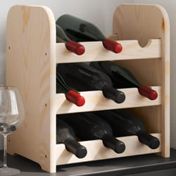 Vidaxl - Casier à vin 33x25x37 cm bois de pin massif