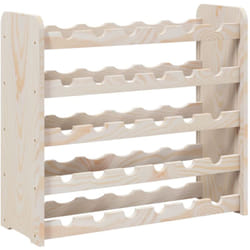 Vidaxl - Casier à vin 67,5x25x60 cm Bois de pin massif