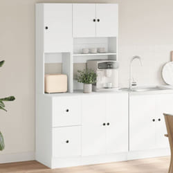 Vidaxl - Armoire de cuisine blanc 95x50x180 cm bois d'ingénierie