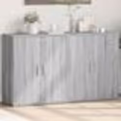 vidaXL Buffets 2 pcs sonoma gris 60x31x70 cm bois d'ingénierie