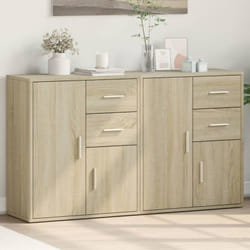 Vidaxl - Buffets 2 pcs chêne sonoma 60x31x70 cm bois d'ingénierie
