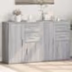vidaXL Buffets 2 pcs sonoma gris 60x31x70 cm bois d'ingénierie