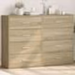 vidaXL Buffets 2 pcs chêne sonoma 60x31x84 cm bois d'ingénierie
