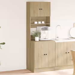 Si vous souhaitez garder vos fournitures de cuisine organisées, cette armoire de cuisine sera un choix parfait pour vous. Mat ...