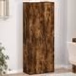 vidaXL Armoire de classement chêne fumé 60x32x153 cm bois d'ingénierie