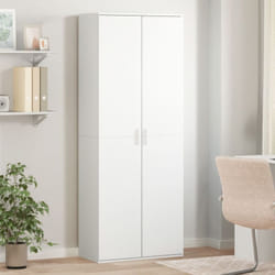 Vidaxl - Buffet haut blanc 70x35x180 cm bois d'ingénierie
