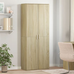 Vidaxl - Buffet haut chêne sonoma 70x35x180 cm bois d'ingénierie