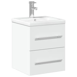VidaXL 3278755 miroir de salle de bain et armoire de rangement pour évier