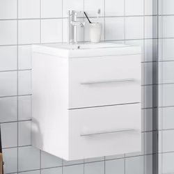 VidaXL 3278755 miroir de salle de bain et armoire de rangement pour évier