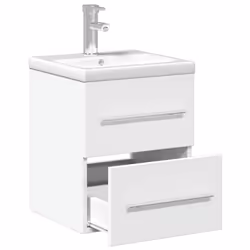 VidaXL 3278755 miroir de salle de bain et armoire de rangement pour évier - Vue supplémentaire 5