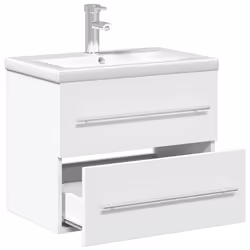 VidaXL 3278764 miroir de salle de bain et armoire de rangement pour évier - Vue supplémentaire 5
