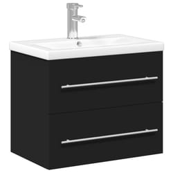 VidaXL 3278765 miroir de salle de bain et armoire de rangement pour évier