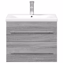 VidaXL 3278774 miroir de salle de bain et armoire de rangement pour évier - Vue supplémentaire 4