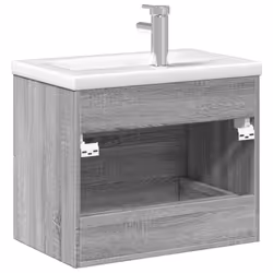 VidaXL 3278774 miroir de salle de bain et armoire de rangement pour évier - Vue supplémentaire 7