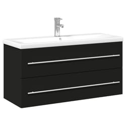 VidaXL 3278795 miroir de salle de bain et armoire de rangement pour évier