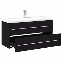 VidaXL 3278795 miroir de salle de bain et armoire de rangement pour évier - Vue supplémentaire 4