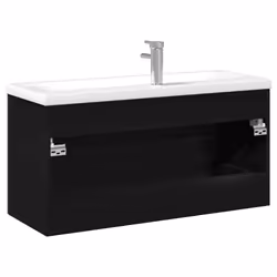 VidaXL 3278795 miroir de salle de bain et armoire de rangement pour évier - Vue supplémentaire 6