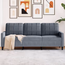 Ce canapé à 3 places est un excellent endroit pour discuter, lire, regarder la télévision ou simplement vous détendre. Il est ...