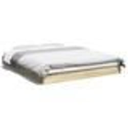 vidaXL Cadre de lit sans matelas chêne sonoma 160x200 cm - 160 x 200 cm