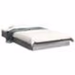 vidaXL Cadre de lit sans matelas sonoma gris 100x200 cm - 100 x 200 cm