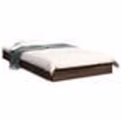 vidaXL Cadre de lit sans matelas chêne marron 100x200 cm - 100 x 200 cm