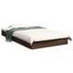 vidaXL Cadre de lit sans matelas chêne marron 100x200 cm - 100 x 200 cm