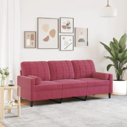 vidaXL Canapé 3 places