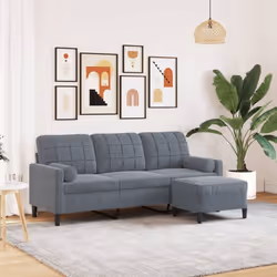 Ce canapé à 3 places est un excellent endroit pour discuter, lire, regarder la télévision ou simplement vous détendre. Il est ...