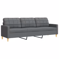 VidaXL 3278288 Ensemble de meubles de salle à manger Gris - Vue supplémentaire 6