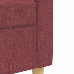 VidaXL 3278293 Ensemble de meubles de salle à manger Rouge - Vue supplémentaire 7