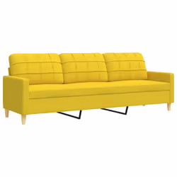 VidaXL 3278300 Ensemble de meubles de salle à manger Jaune - Vue supplémentaire 6