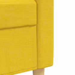 VidaXL 3278300 Ensemble de meubles de salle à manger Jaune - Vue supplémentaire 7
