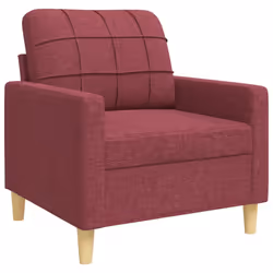 VidaXL 3278309 Ensemble de meubles de salle à manger Rouge - Vue supplémentaire 4