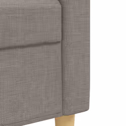 VidaXL 3278310 Ensemble de meubles de salle à manger Taupe - Vue supplémentaire 8
