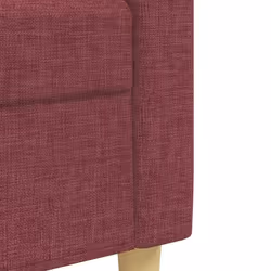 VidaXL 3278317 Ensemble de meubles de salle à manger Rouge - Vue supplémentaire 8