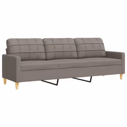 VidaXL 3278318 Ensemble de meubles de salle à manger Taupe - Vue supplémentaire 6