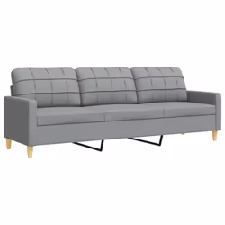 VidaXL 3278319 Ensemble de meubles de salle à manger Gris - Vue supplémentaire 5