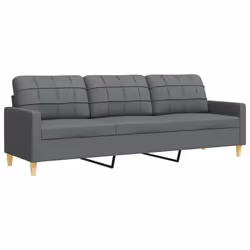 VidaXL 3278328 Ensemble de meubles de salle à manger Gris - Vue supplémentaire 5