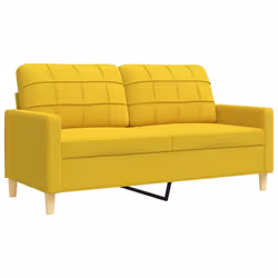 VidaXL 3278332 Ensemble de meubles de salle à manger Jaune - Vue supplémentaire 4
