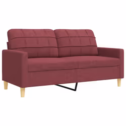 VidaXL 3278341 Ensemble de meubles de salle à manger Rouge - Vue supplémentaire 4