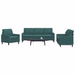 VidaXL 3278353 Ensemble de meubles de salle à manger Vert