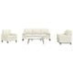 vidaXL Ensemble de canapés 3 pcs avec coussins et traversins velours
