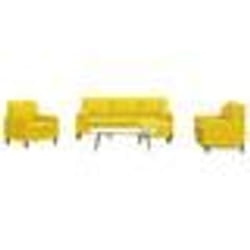 vidaXL Ensemble de canapés 4 pcs avec coussins et traversins velours